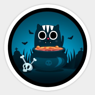 Witcher cat Sticker